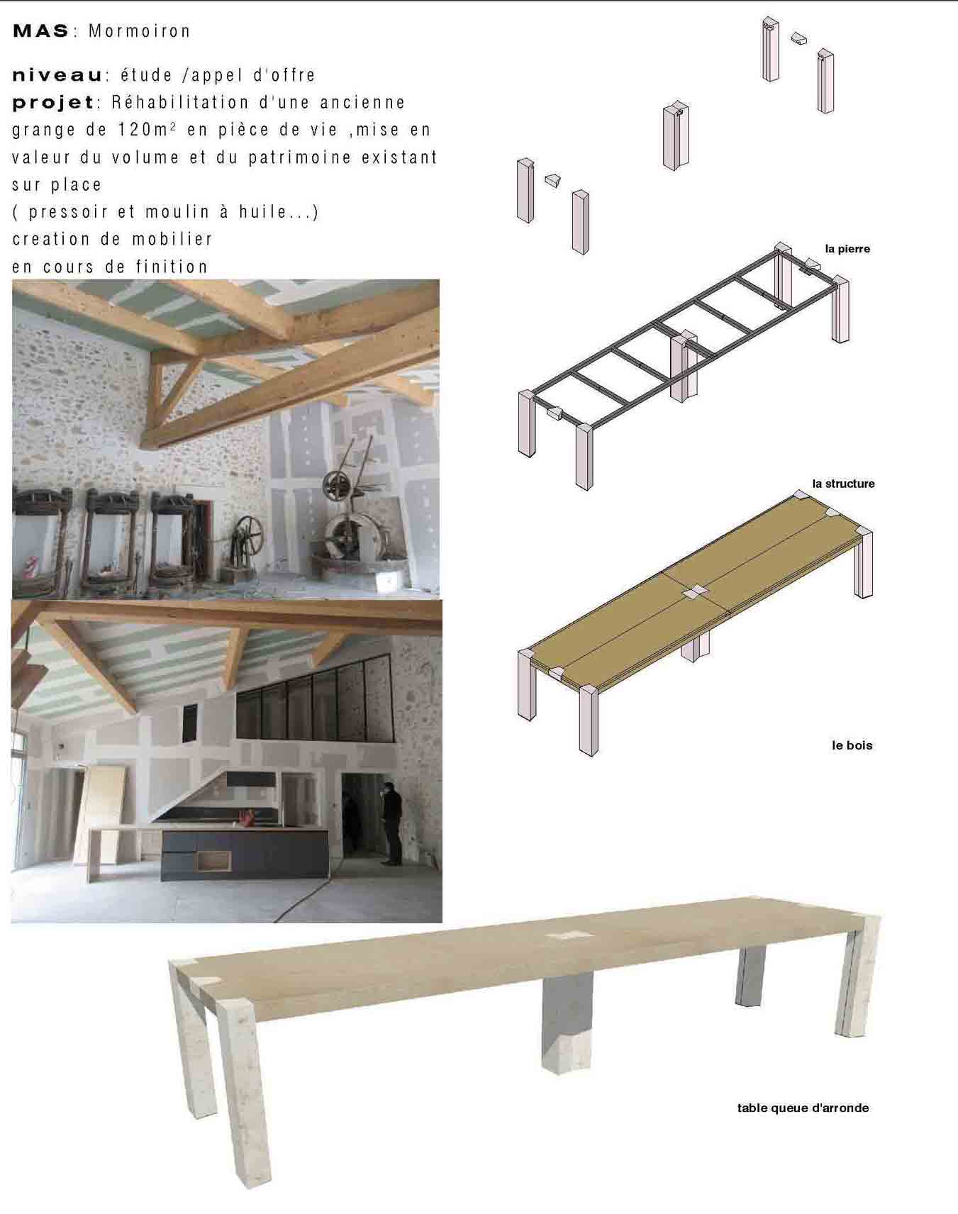 Réhabilitation Maîtrise d'œuvre